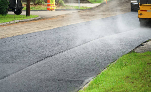 Permeable Paver Driveway in Weimar, TX